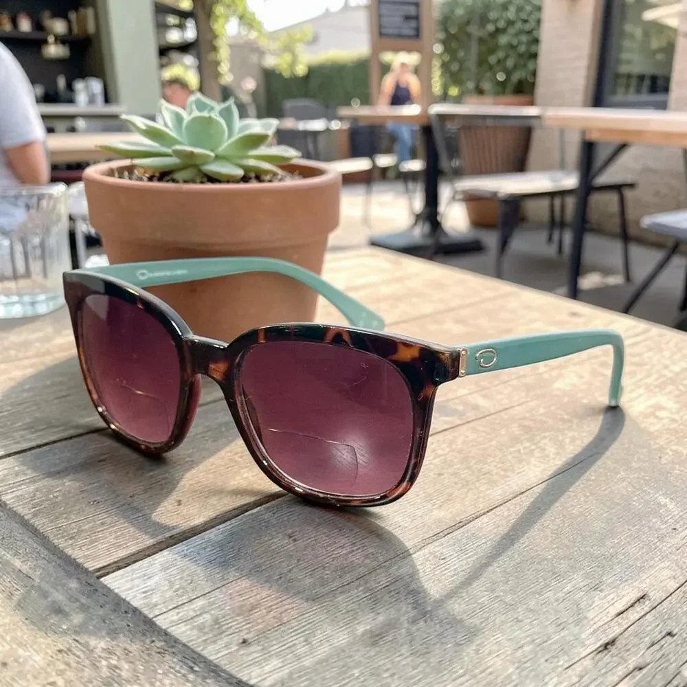 O by Oscar de la Renta Pastel Green & Tortoise Shell Sunglasses Frames OSRS704